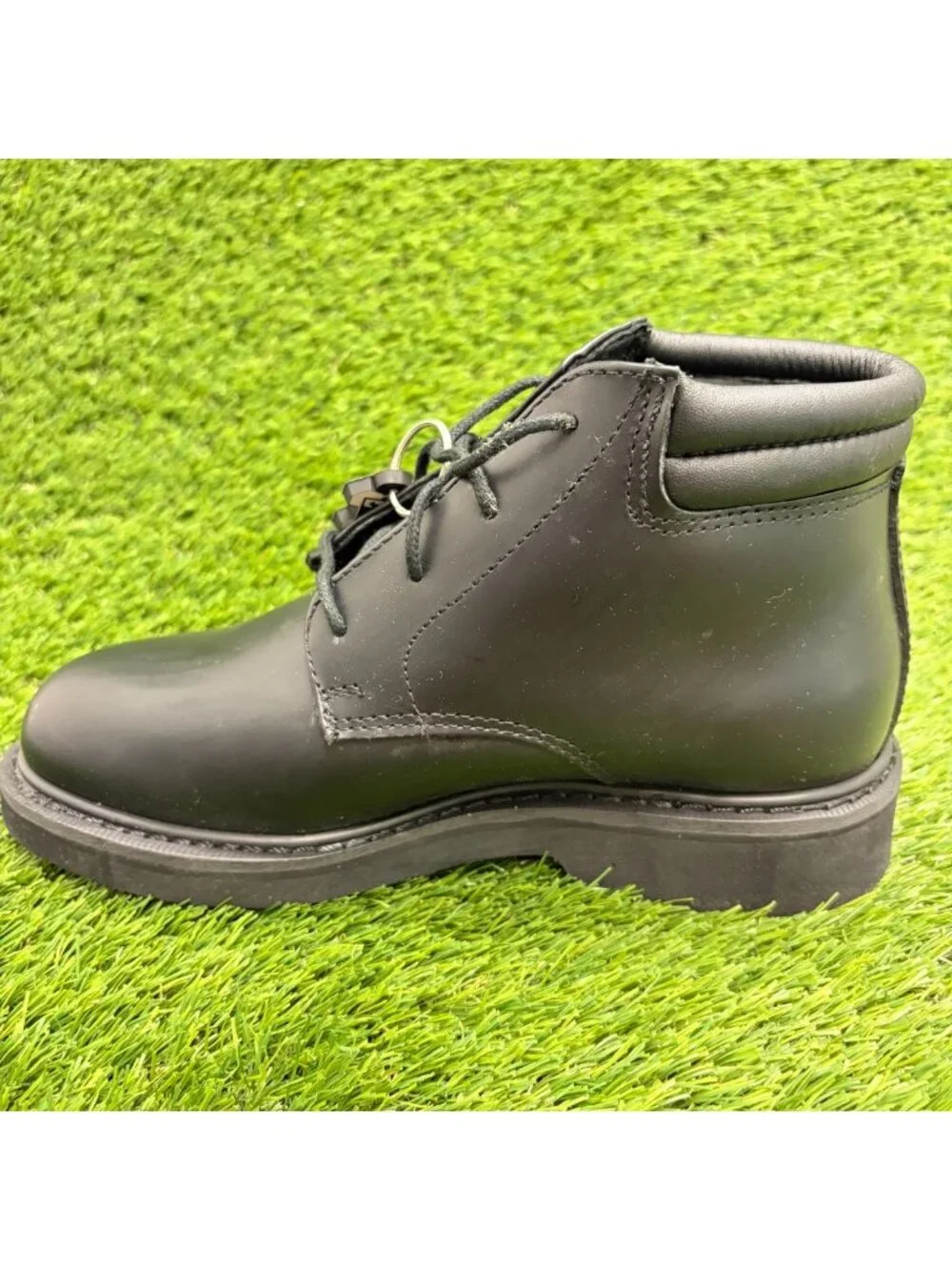 Rocky Polishable Mens Size 5.5 Black Leather Dress Work Chukka Boots Shoes